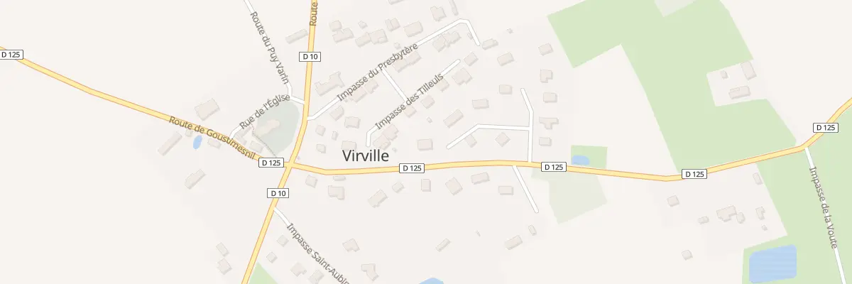 Plan du 3 Imp des Chênes à Virville