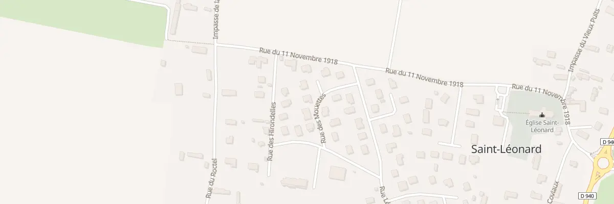 Plan du 5 Rue des Mouettes à Saint-Léonard