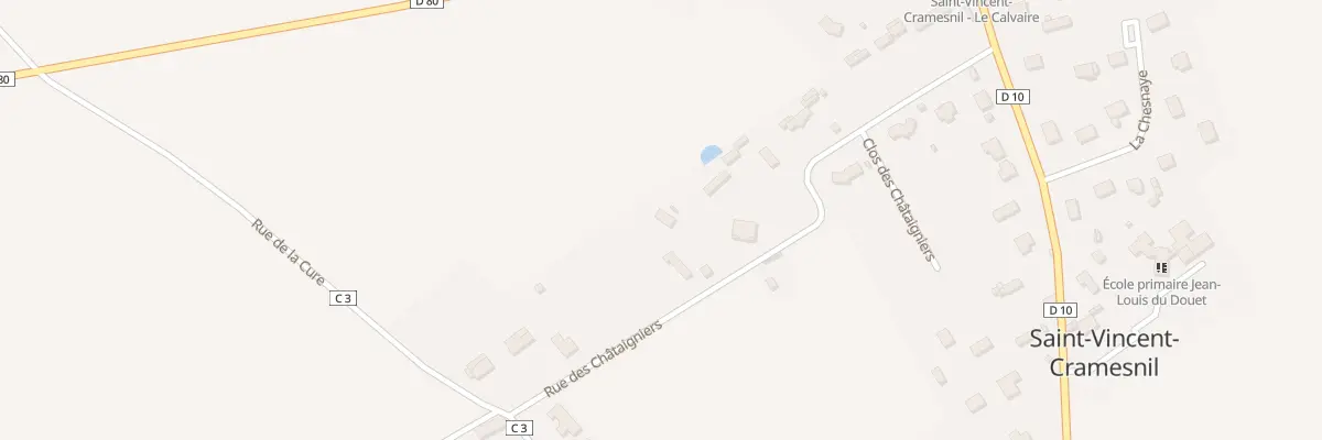 Plan du 276 Rue des Châtaigniers à Saint-Vincent-Cramesnil