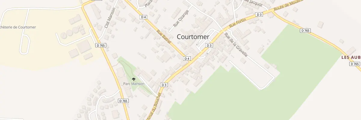 Plan du 5 Rue Batrel à Courtomer