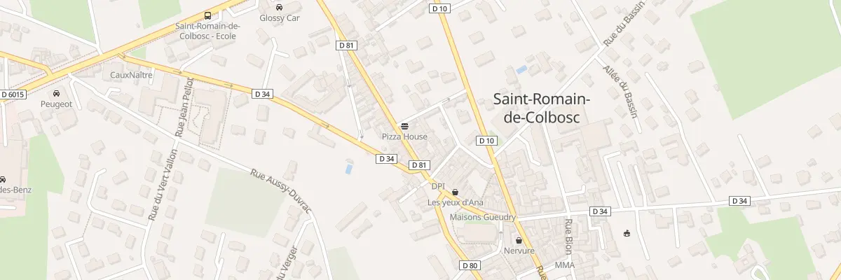 Plan du 50 Rue de la République à Saint-Romain-de-Colbosc