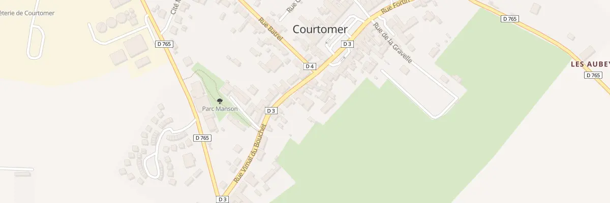 Plan du 7 Rue Vimal du Bouchet à Courtomer