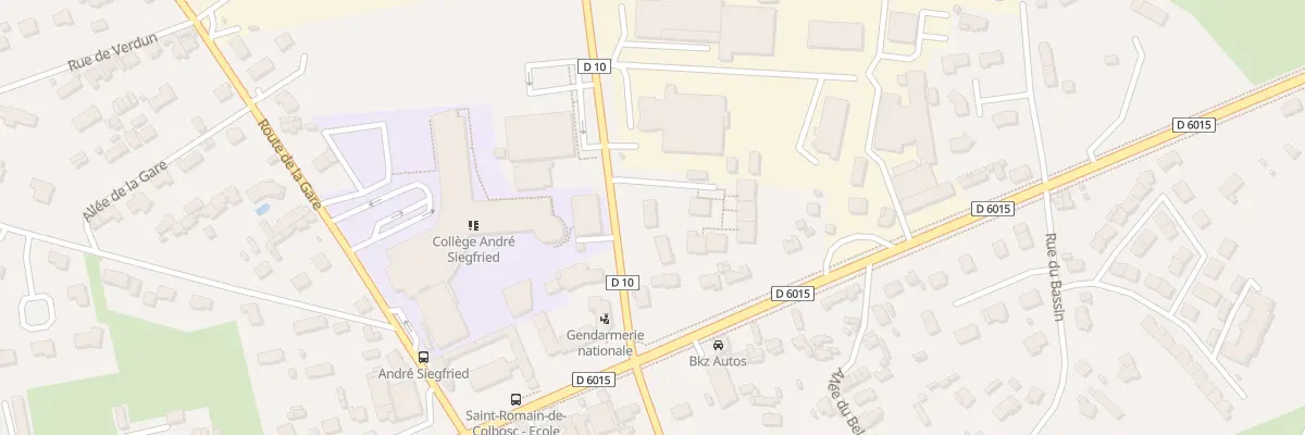 Plan du 2B Rte de Goderville à Saint-Romain-de-Colbosc