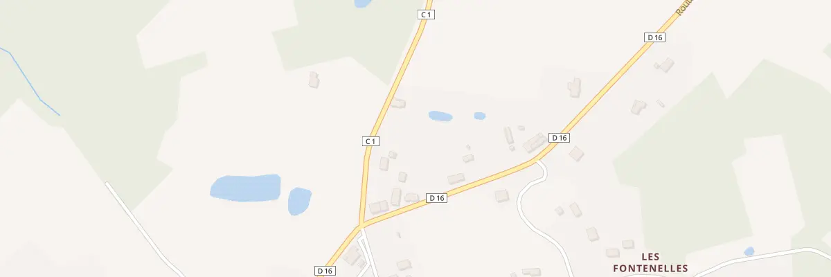 Plan du 23A Le Bourg Est à Bosset