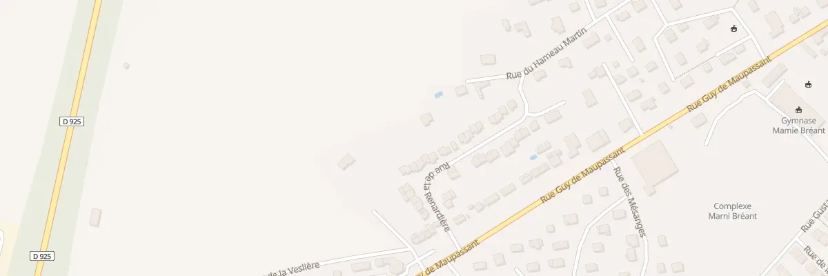 Plan du 19 Rue de la Renardiere à Goderville