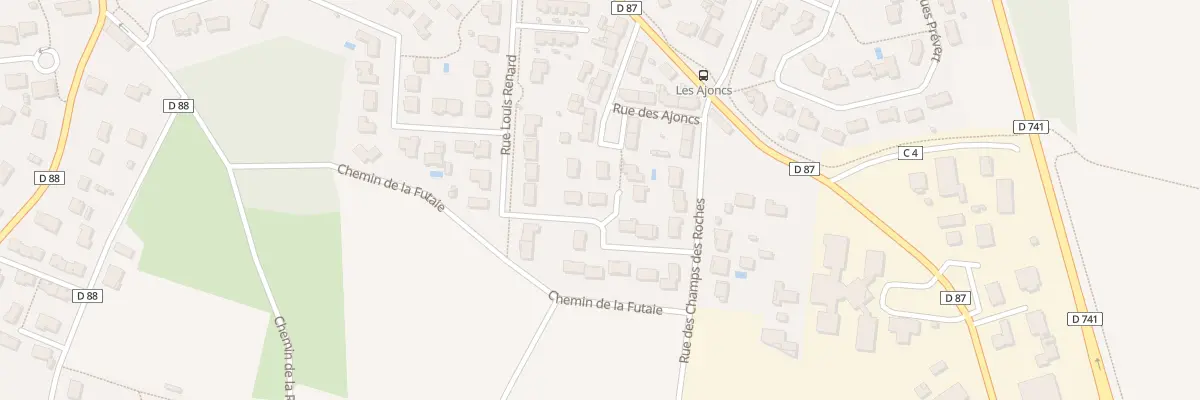 Plan du 23 Rue Louis Renard à Smarves