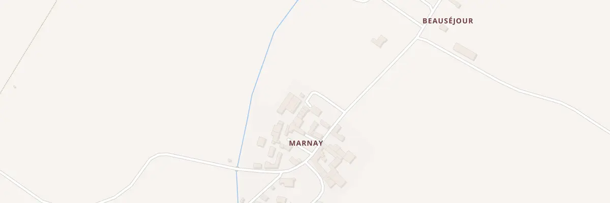 Plan du 6 Marnay à Faye-la-Vineuse