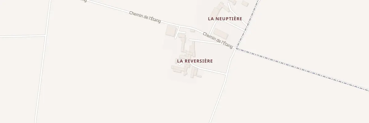 Plan du 1 Imp de la Reversière à Lémeré