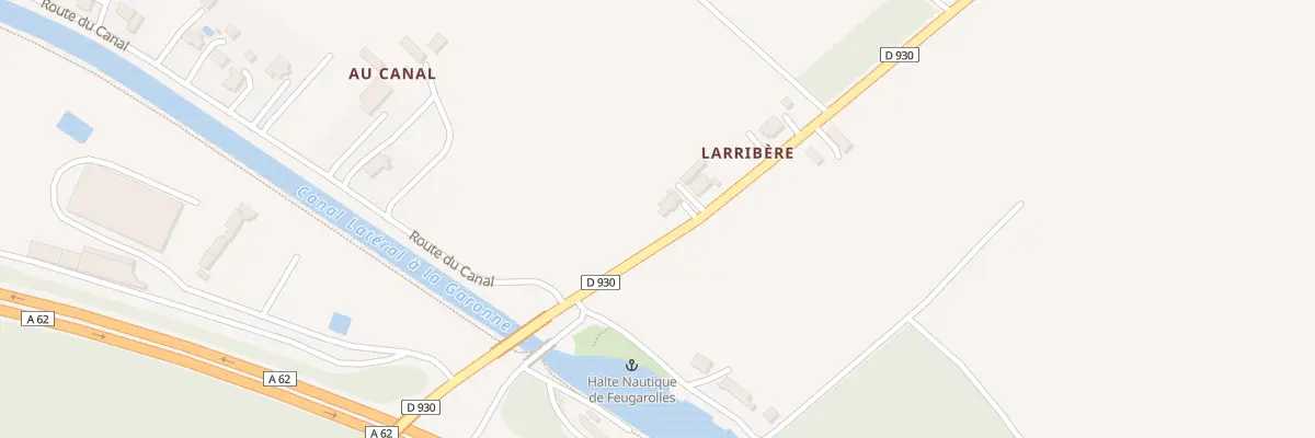 Plan du 771 Rte de Port Sainte-marie à Feugarolles