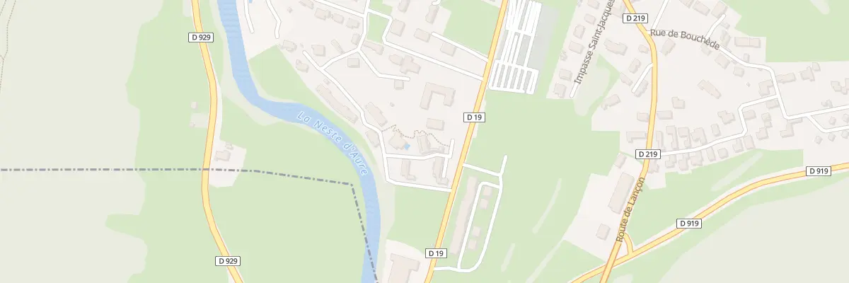 Plan de Cabilatere à Arreau