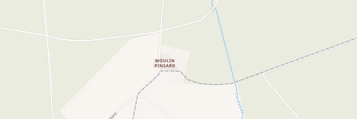 Plan du 5 Moulin Pinsard à Chaveignes