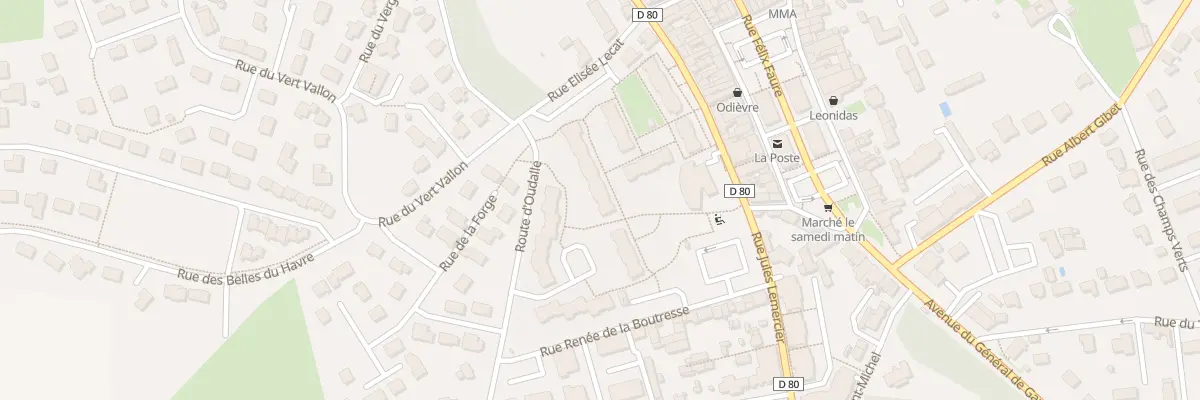 Plan du 2 Sq Elisée Lecat à Saint-Romain-de-Colbosc