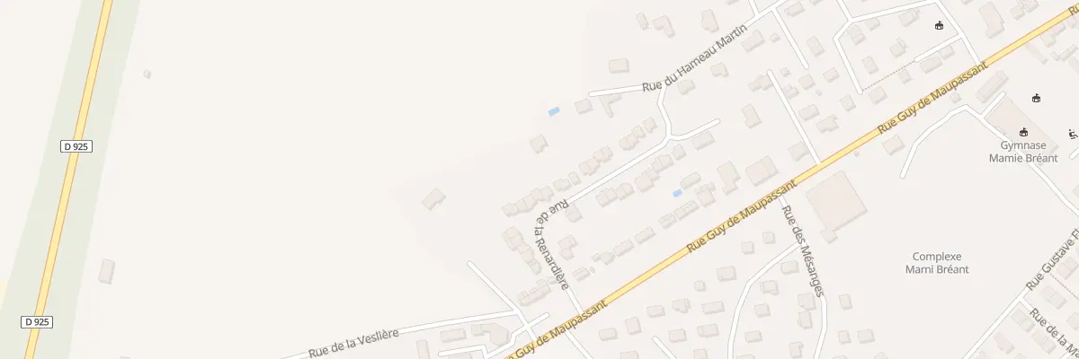 Plan du 21 Rue de la Renardiere à Goderville
