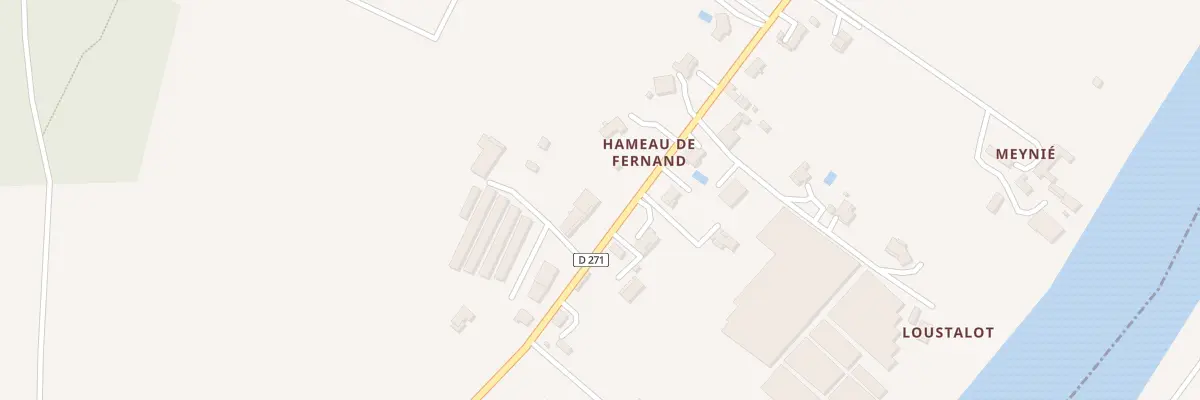 Plan du 2682 Rte d’Aiguillon à Clairac