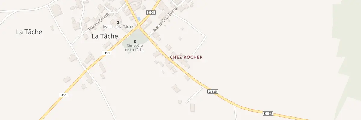 Plan du 7 Rte de Bel Air à La Tâche
