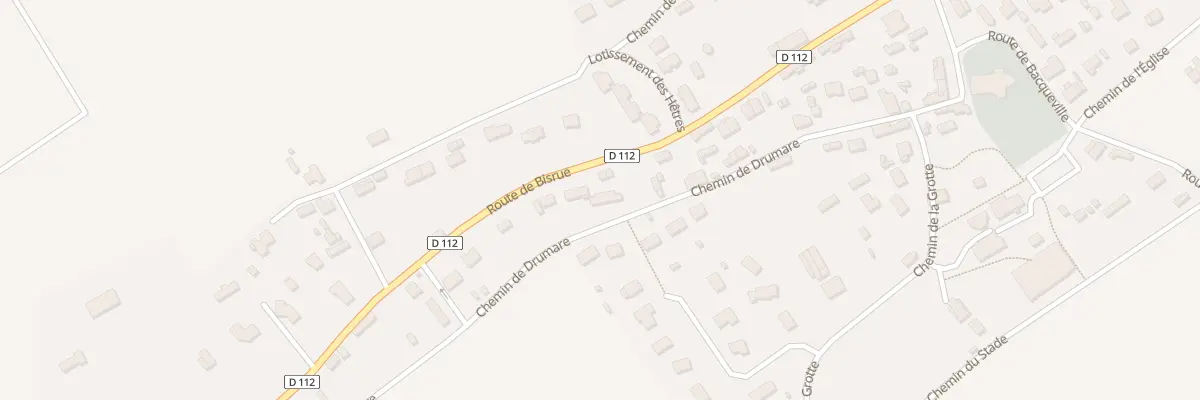 Plan du 300 Rte de Bisrue à Saint-Vigor-d’Ymonville