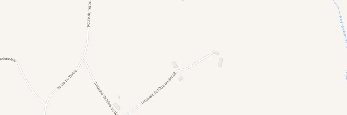 Plan du 3 Imp de l’Etre aux Benoit à Laleu