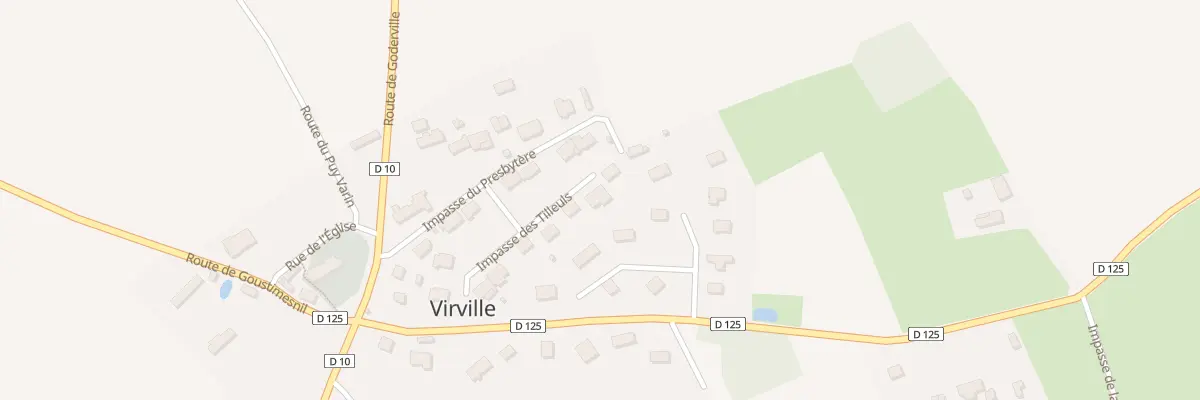 Plan du 2 Imp des Tilleuls à Virville