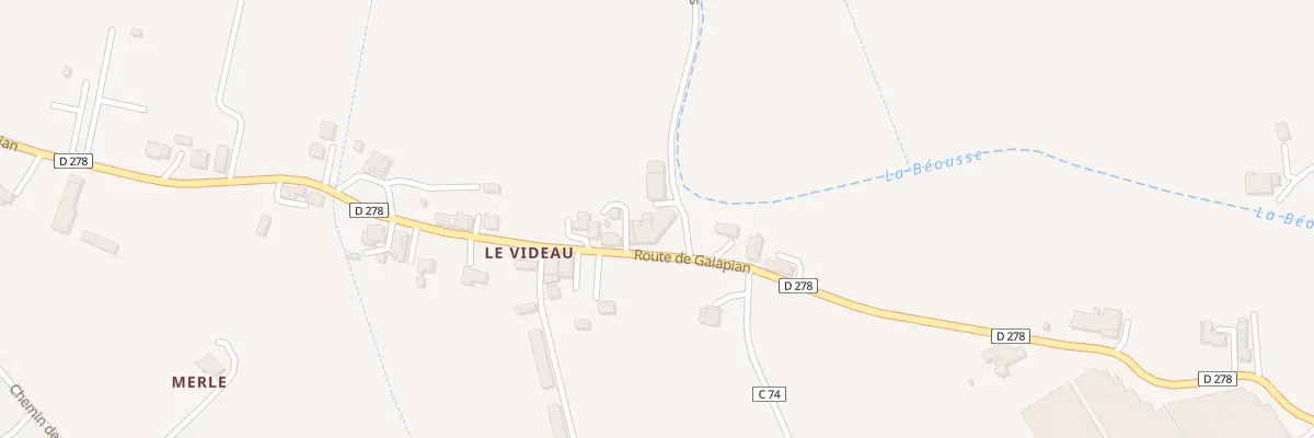 Plan du 1114A Rte de Vinzelles à Aiguillon