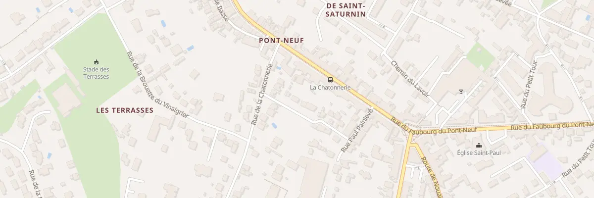 Plan du 14 Rue Maginot à Poitiers
