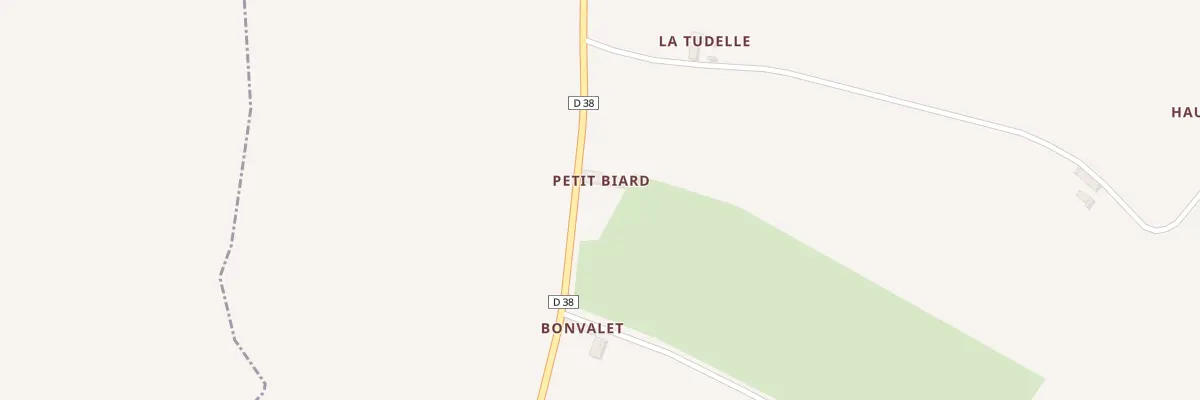 Plan du 1 Le Petit Biard à Saint-Vincent-des-Prés