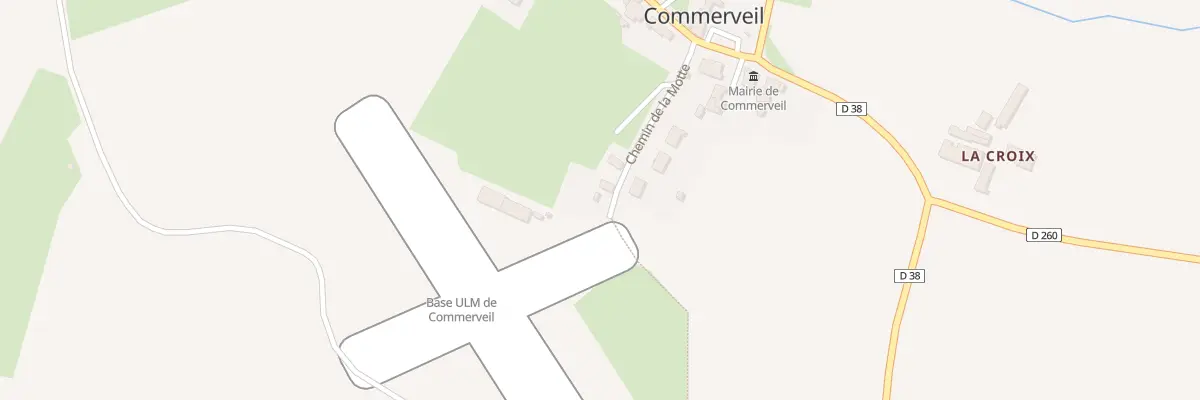 Plan du 6 Che de la Motte à Commerveil