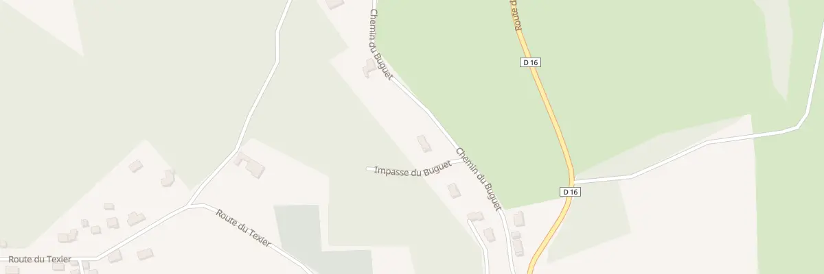 Plan du 44 Imp du Buguet à Rougnac