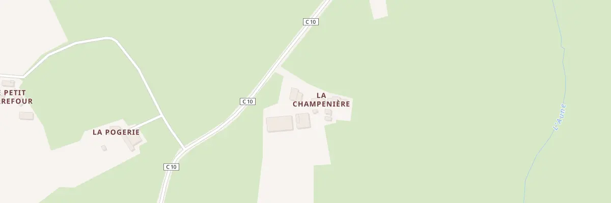 Plan du 5090 La Champeniere à Marigné-Laillé