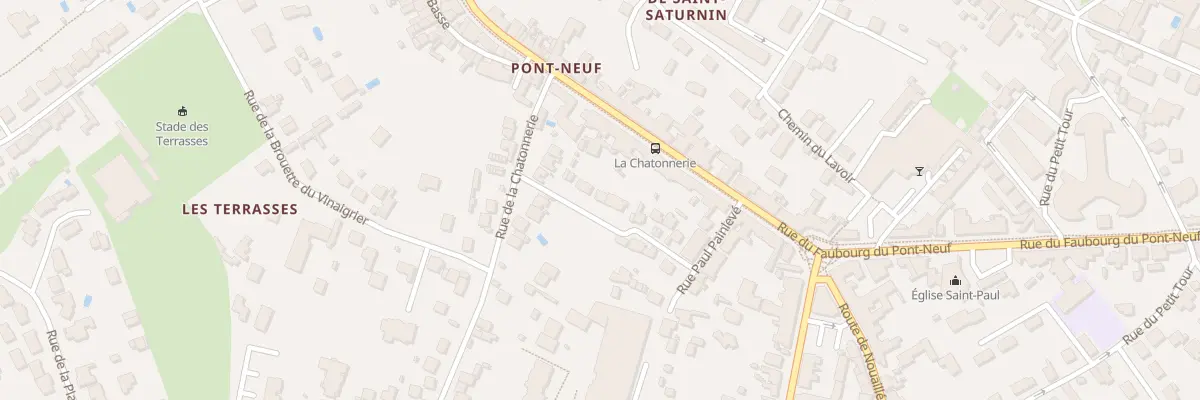 Plan du 12 Rue Maginot à Poitiers