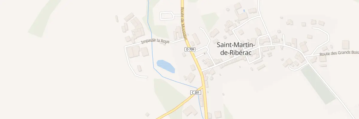Plan du 5 Rue de Riberac à Saint-Martin-de-Ribérac