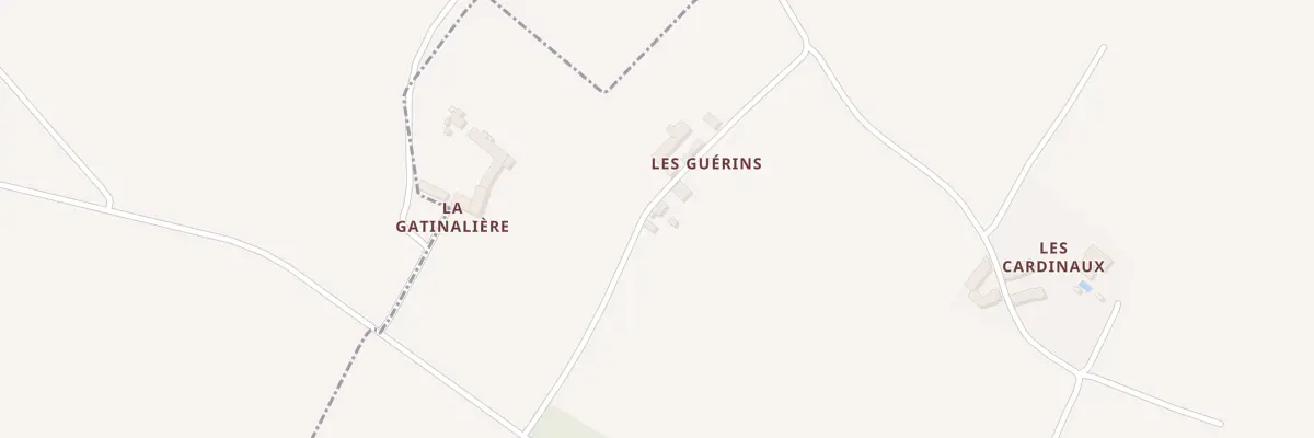 Plan du 2 Les Guérins à Saint-Christophe