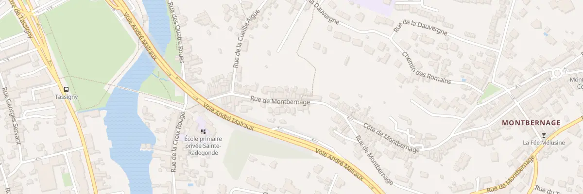 Plan du 47 Rue de Montbernage à Poitiers