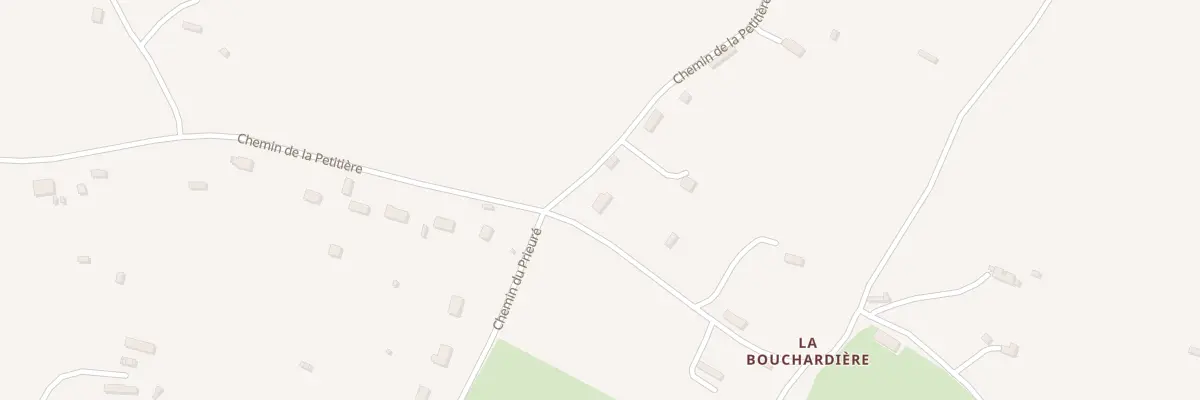 Plan du 5461 La Bouchardiere à Bonneville-la-Louvet
