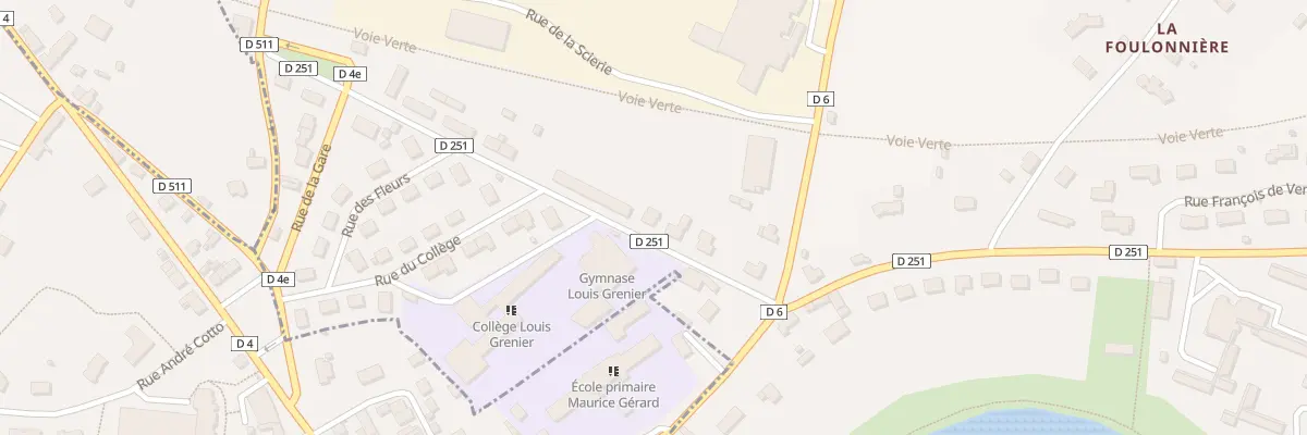 Plan du 10 Rue de l’Etang à Coulonges-sur-Sarthe