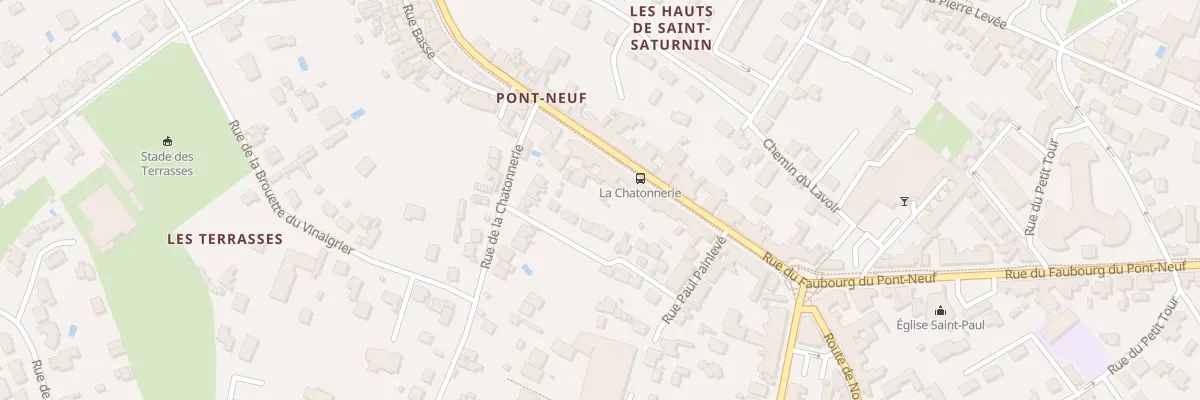 Plan du 16 Rue Maginot à Poitiers
