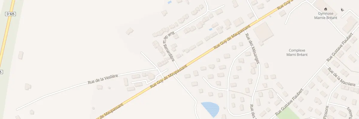Plan du 104 Rue Guy de Maupassant à Goderville