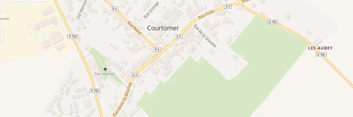 Plan du 20 Pl Albert Roger à Courtomer