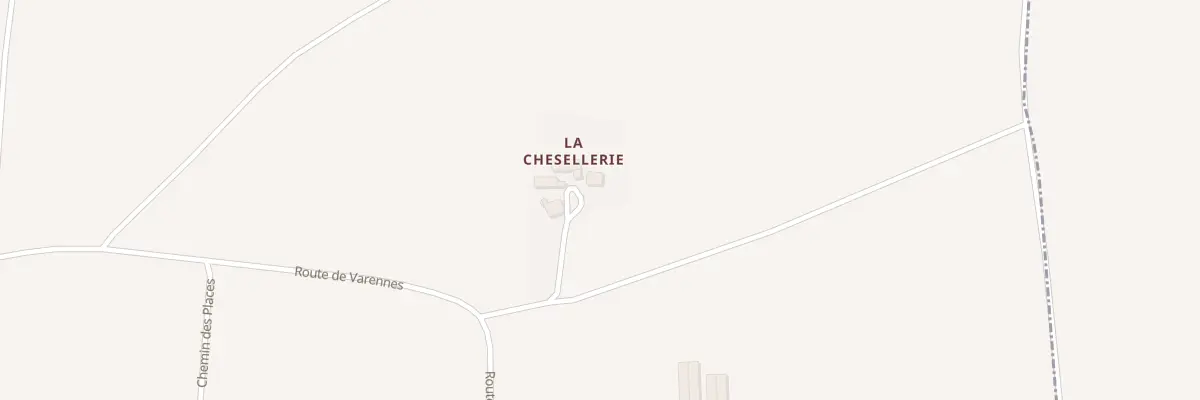 Plan du 2 Imp de la Chesellerie à Lémeré