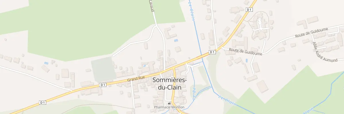 Plan du 4 Rue Grande Rue à Sommières-du-Clain
