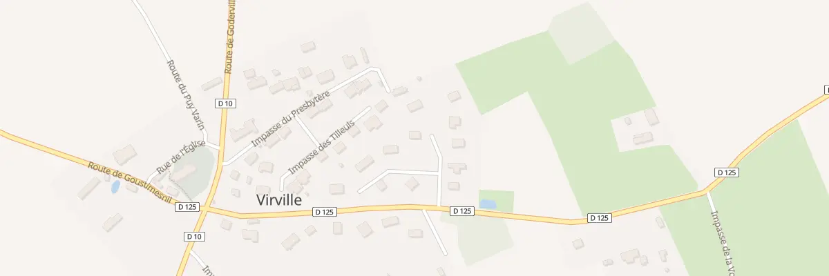 Plan du 6 Imp des Chênes à Virville