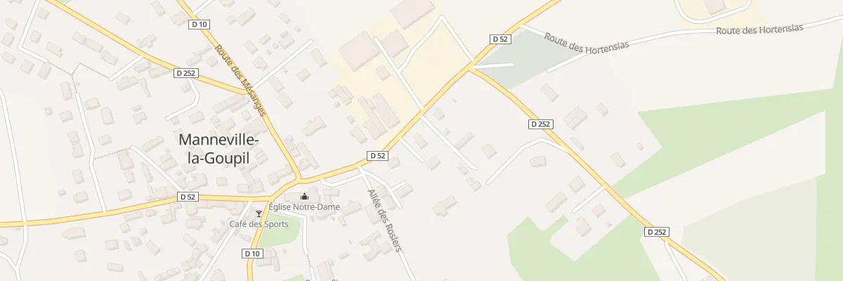 Plan du 122 Rte des Camélias à Manneville-la-Goupil
