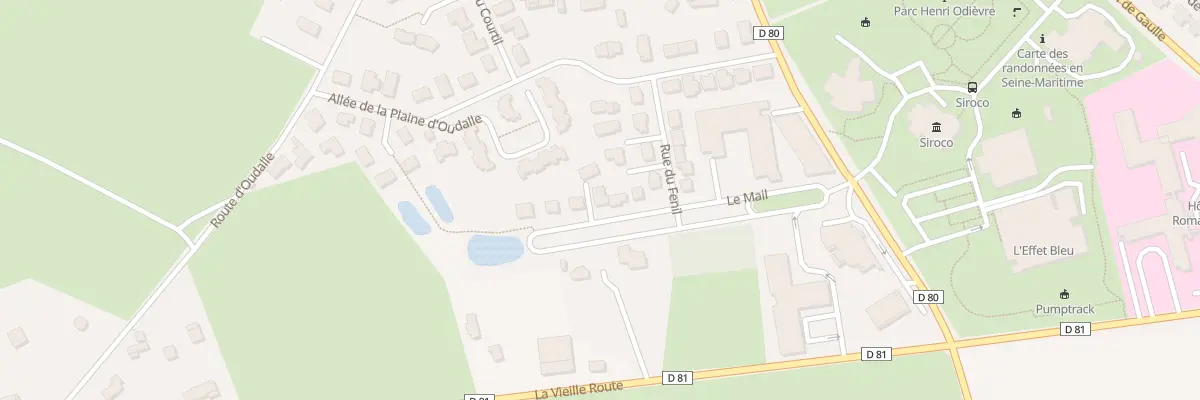 Plan du 7 Le Mail à Saint-Romain-de-Colbosc