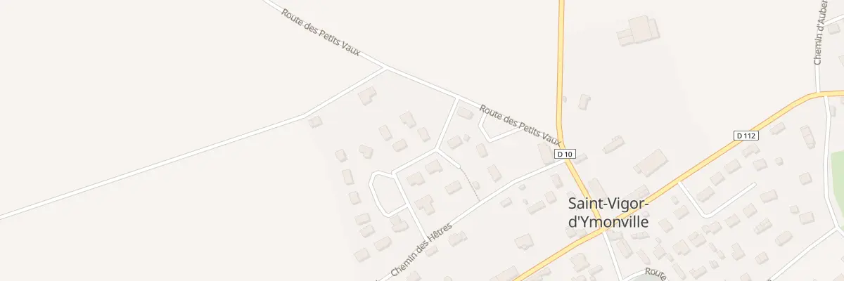 Plan du 10 Rue Jules Leclerc à Saint-Vigor-d’Ymonville