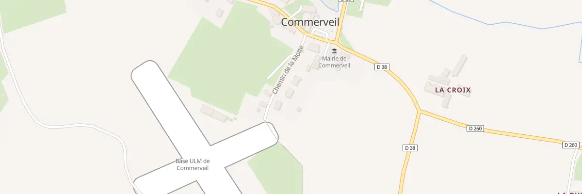 Plan du 5 Che de la Motte à Commerveil