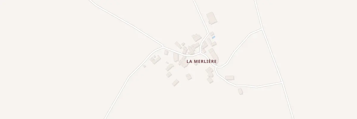 Plan du 11 La Merlière à Saint-Romain