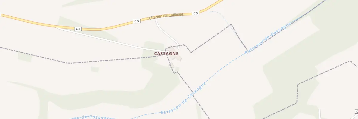 Plan du 1701 Chem de Caillavet à Saint-Jean-Poutge