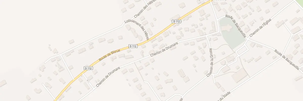 Plan du 245 Rte de Bisrue à Saint-Vigor-d’Ymonville