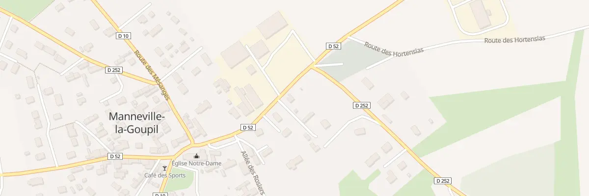 Plan du 154 Rte des Camélias à Manneville-la-Goupil