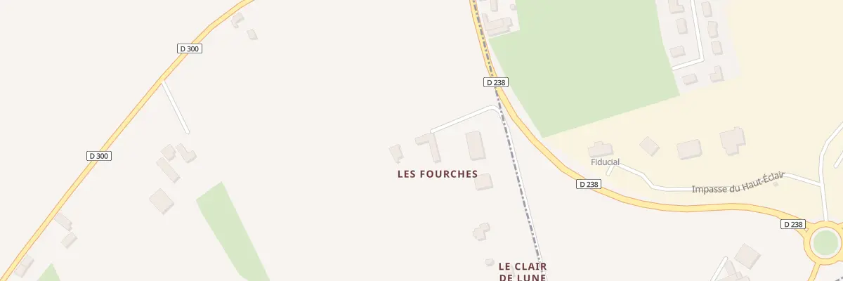 Plan du 5065 Les Fourches à Saint-Longis