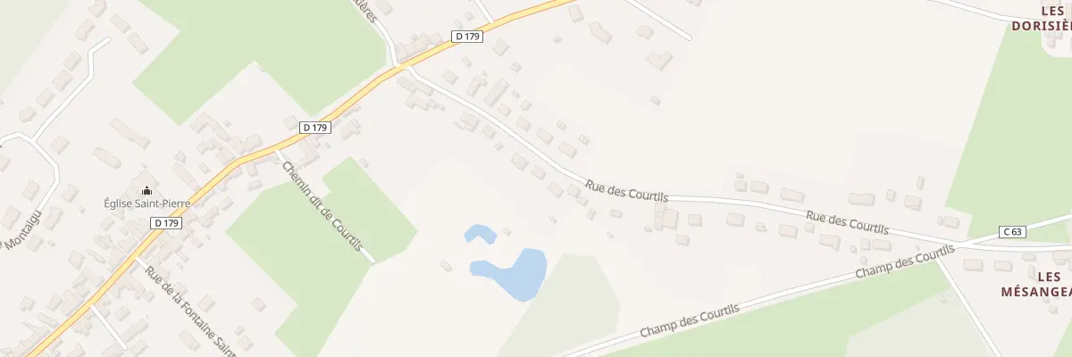 Plan du 8 Rue des Courtils à Sillé-le-Philippe